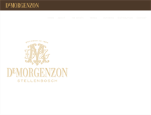 Tablet Screenshot of demorgenzon.com